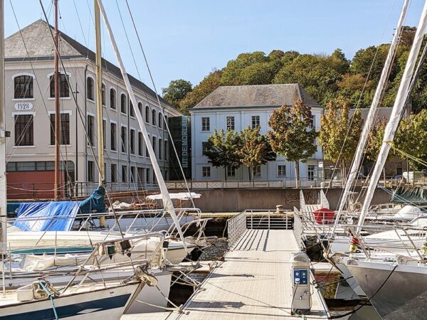 Tous les 2 ans, des dragages sont effectués dans le Port de Morlaix